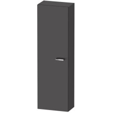 Пенал подвесной графит матовый L Duravit XBase XB1143L4949