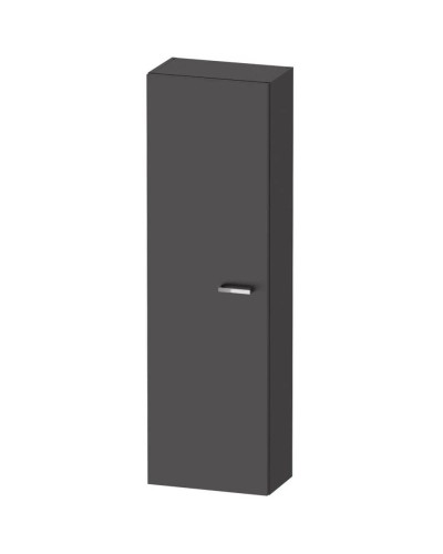 Пенал подвесной графит матовый L Duravit XBase XB1143L4949