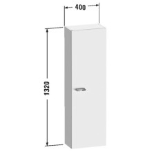 Пенал подвесной графит матовый R Duravit XBase XB1143R4949