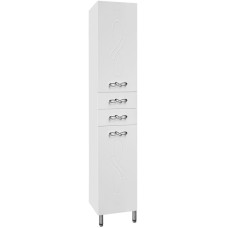 Шкаф пенал Style Line Венеция 36 Белый глянец