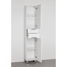 Шкаф пенал Style Line Жасмин 36 Белый глянец