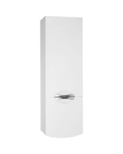 Шкаф пенал Style Line Жасмин 2 36 Люкс подвесной Белый глянец