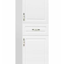 Шкаф пенал Style Line Олеандр 2 Люкс 36 ЛС-00000210 Белый