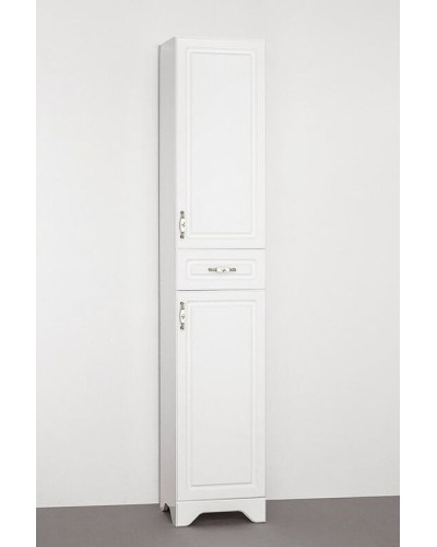 Шкаф пенал Style Line Олеандр 2 Люкс 36 ЛС-00000210 Белый