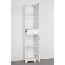 Шкаф пенал Style Line Олеандр 2 Люкс 36 ЛС-00000210 Белый