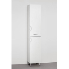 Шкаф пенал Style Line Эко Фьюжн 36 Белый глянец