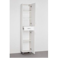 Шкаф пенал Style Line Эко Фьюжн 36 Белый глянец