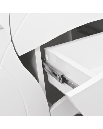 Шкаф пенал Style Line Эко Стандарт 24 Белый глянец