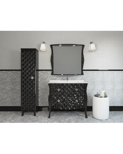 CHARME - Пенал 40 лев. черный