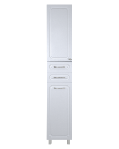 Александра - 35 Пенал с Б/К белый металлик лев.