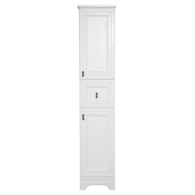 Лувр -Пенал, белый правый 1 ящ.