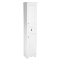 Лувр -Пенал, белый правый 1 ящ.