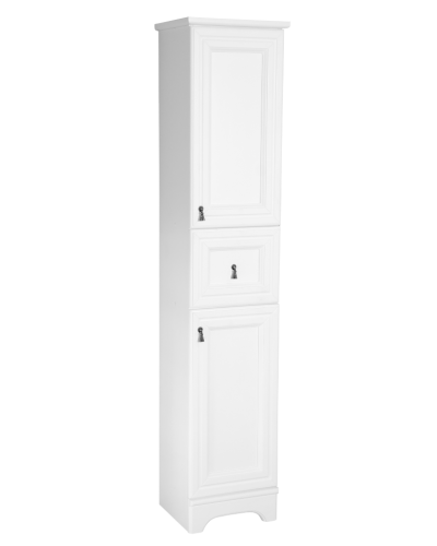 Лувр -Пенал, белый правый 1 ящ.