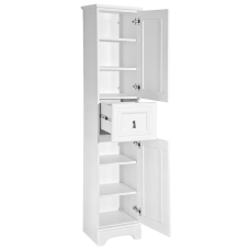 Лувр -Пенал, белый правый 1 ящ.