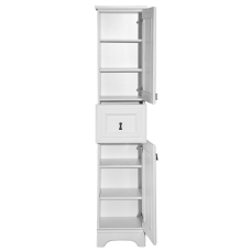 Лувр -Пенал, белый правый 1 ящ.