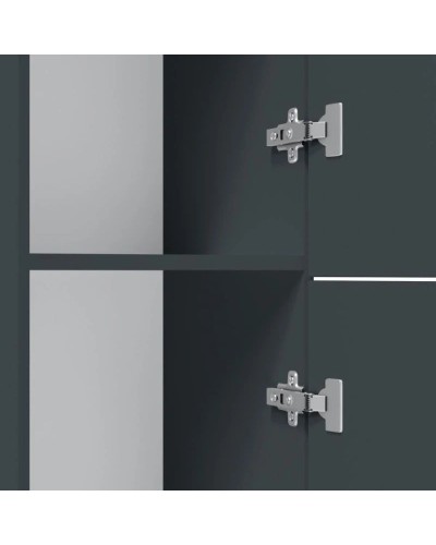 Пенал подвесной графит матовый R Am.Pm Gem M90CHR0306GM