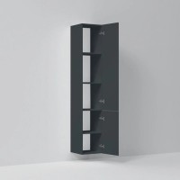 Пенал подвесной графит матовый R Am.Pm Gem M90CHR0306GM