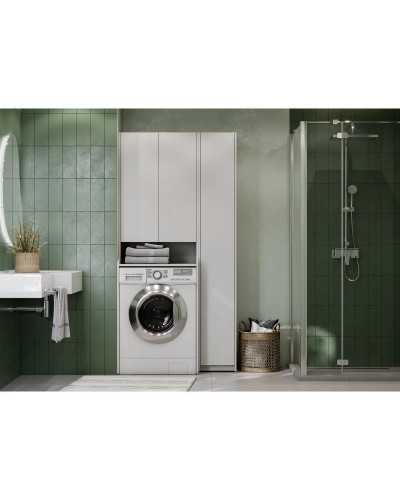 Пенал напольный белый глянец Акватон Лондри 1A260503LH010