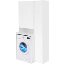 Пенал напольный белый глянец Акватон Лондри 1A260603LH010