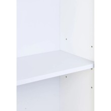 Пенал подвесной белый глянец/дуб эндгрейн R Акватон Нортон 1A249403NT01R