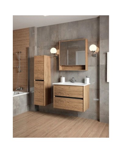 Пенал подвесной дуб сомеро R Caprigo Seattle 34750R-Дуб Сомеро