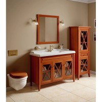 Пенал напольный светлый орех R Caprigo Napoli Promo 33650R-B168