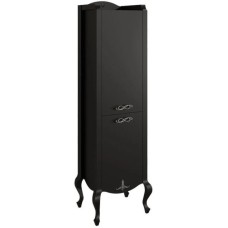 Пенал напольный черный матовый R Caprigo Bourget 11050R-B042