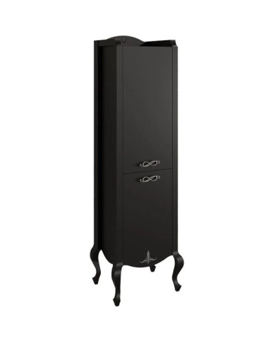 Пенал напольный черный матовый R Caprigo Bourget 11050R-B042