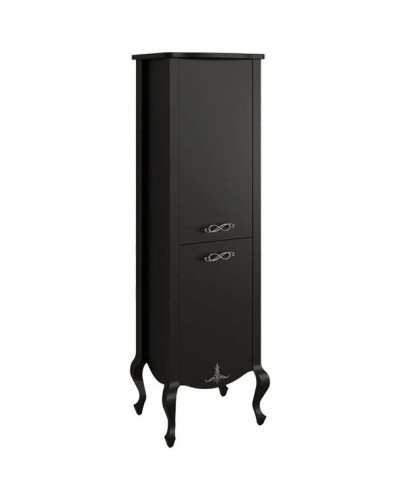 Пенал напольный черный матовый R Caprigo Bourget 37250R-B042