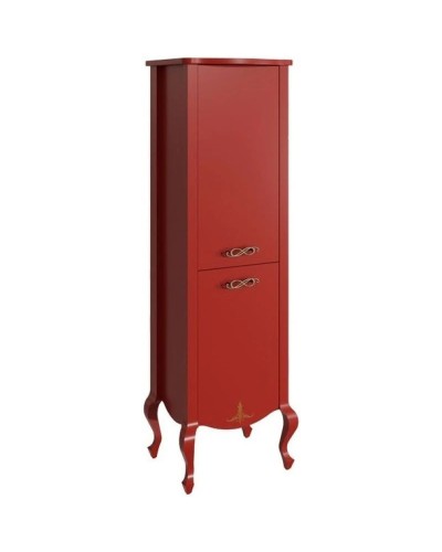 Пенал напольный красный матовый L Caprigo Bourget 37250L-B014