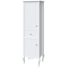 Пенал напольный белый матовый L Caprigo Verona 33551L-TP811