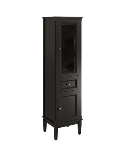 Пенал напольный черный матовый R Caprigo Jardin 10450R-B032