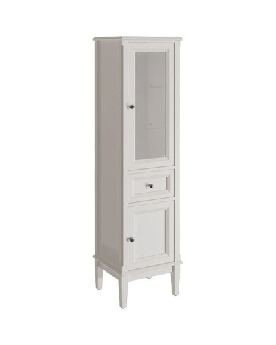 Пенал напольный белый матовый R Caprigo Jardin 10450R-B031G