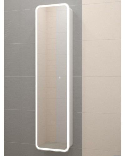 ЛОРЕНЦО Зеркало-пенал 400х1600, с розеткой LED