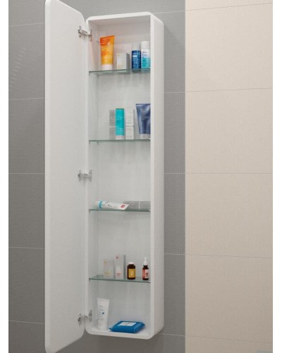 ЛОРЕНЦО Зеркало-пенал 400х1600, с розеткой LED