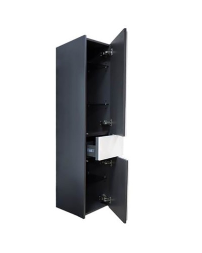 Шкаф пенал Roca Ronda 32 ZRU9302967 R подвесной Белый глянец Антрацит
