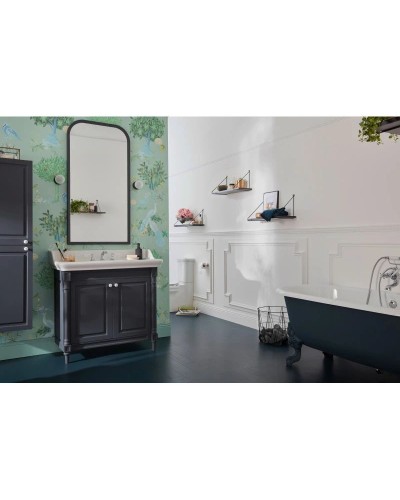 Пенал подвесной серый матовый L Jacob Delafon Cleo 1889 EB732G-MWB