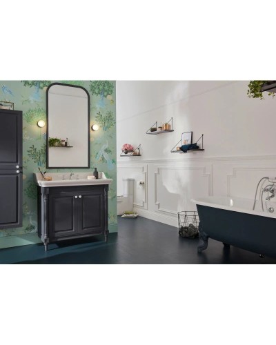 Пенал подвесной серый матовый L Jacob Delafon Cleo 1889 EB732G-MWB