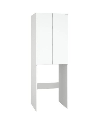 Пенал напольный для стиральной машины белый глянец Onika Милтон 306702