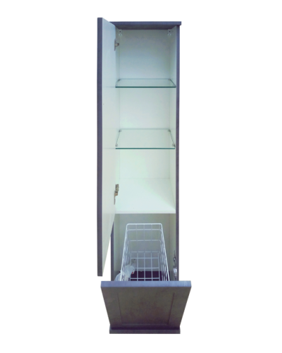 Марта - 35 пенал темный бетон лев. с Б/К