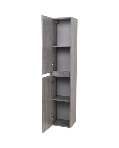 Пенал подвесной Cemento Grigio BelBagno Kraft KRAFT-1600-2A-SC-CG-L