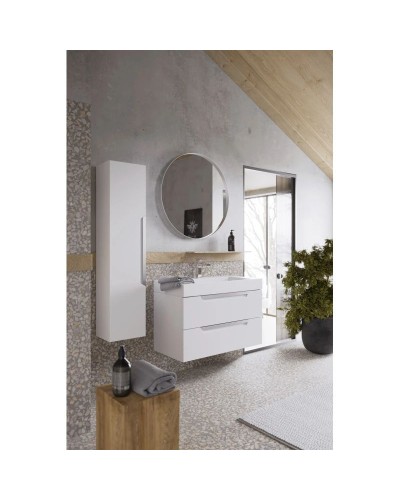 Пенал подвесной белый матовый L/R Aqwella 5 Stars Cube CUB0503W