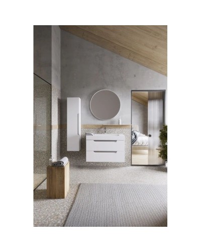 Пенал подвесной белый матовый L/R Aqwella 5 Stars Cube CUB0503W