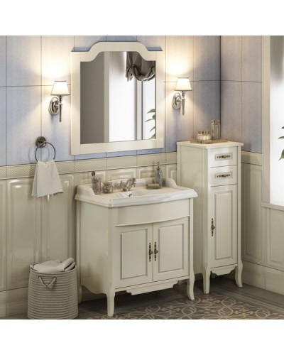 Шкаф полупенал Comforty Версаль 40 00004135648 Слоновая кость