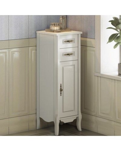 Шкаф полупенал Comforty Версаль 40 00004135648 Слоновая кость