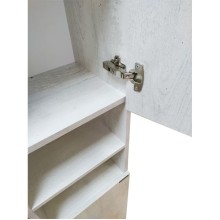 Шкаф пенал Comforty Верона 35 00004137140 подвесной Дуб белый