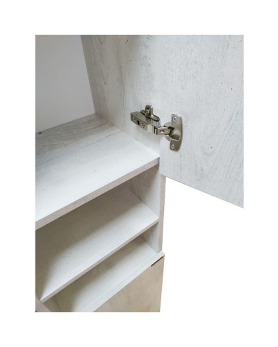 Шкаф пенал Comforty Верона 35 00004137140 подвесной Дуб белый