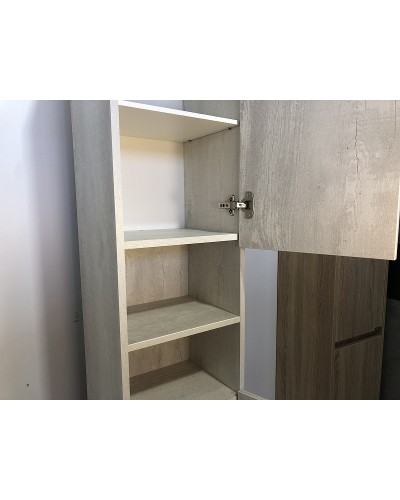 Шкаф пенал Comforty Верона 35 00004137140 подвесной Дуб белый