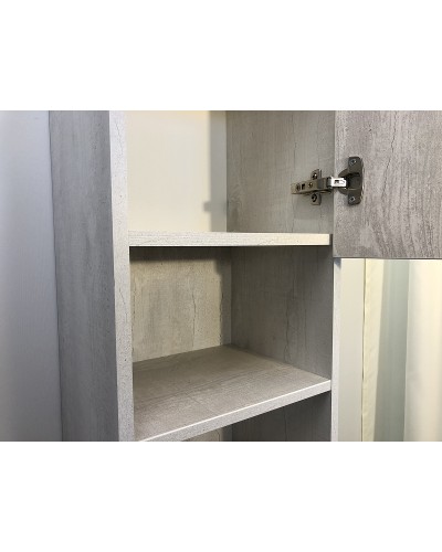 Шкаф пенал Comforty Верона 35 00004137140 подвесной Дуб белый