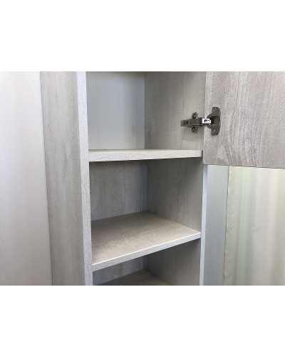 Шкаф пенал Comforty Верона 35 00004137140 подвесной Дуб белый